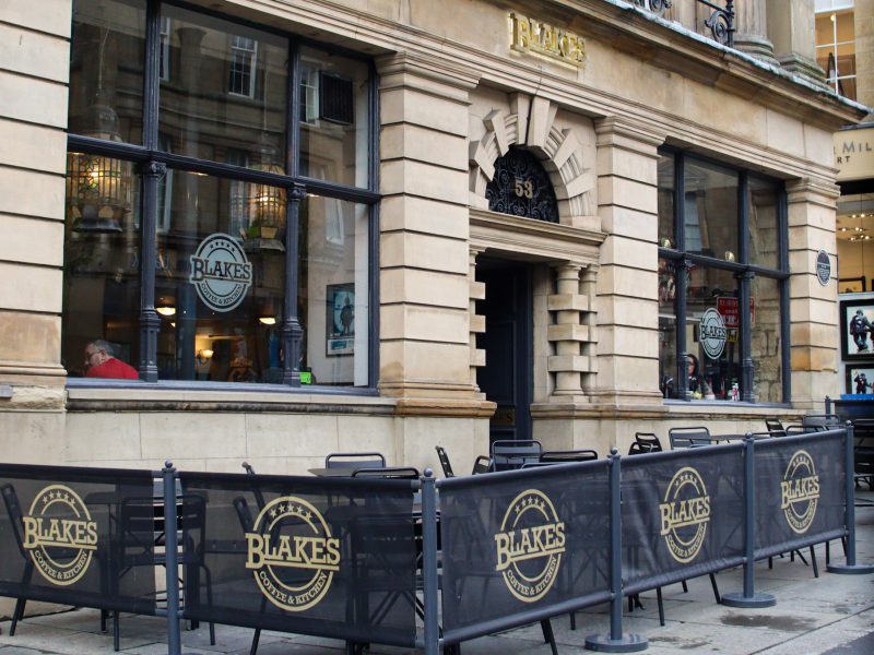 Front of Blake's Cafe