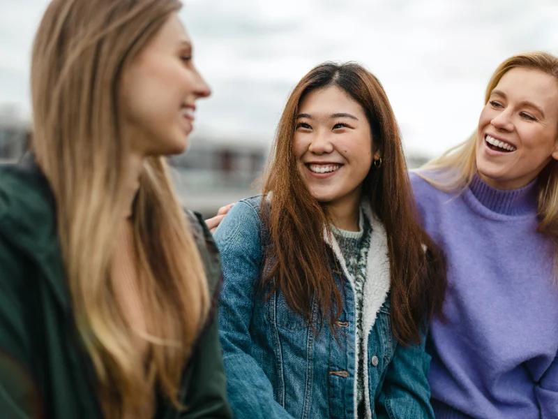 Young People Talking